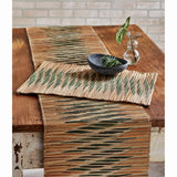 Bali Runner Green Multi Water Hyancinth Summer